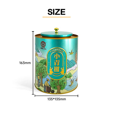 Jinyuanbao tea tin container