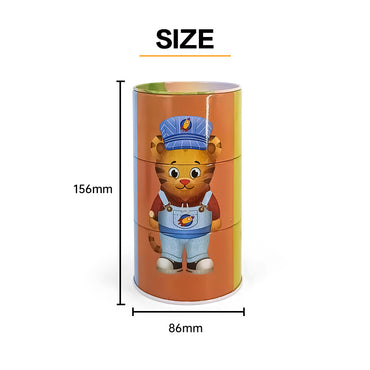 JYb OEM puzzle tin cans for kids
