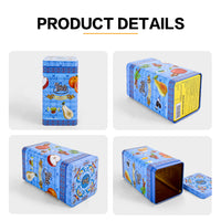 Jinyunabao cartoon tin box for candy chocolate