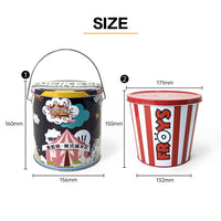 JYB Popcorn Tin Bucket