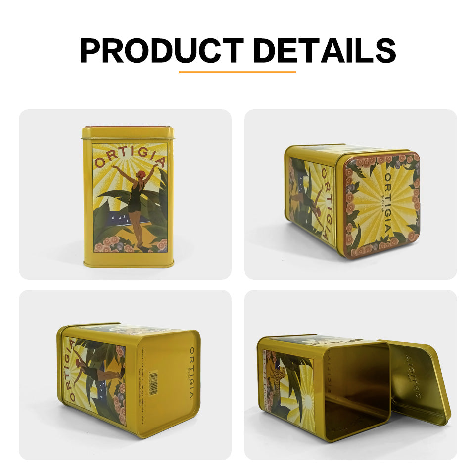 JYB perfume Tin box